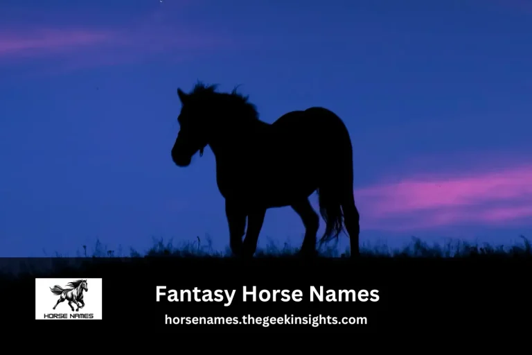 Fantasy Horse Names