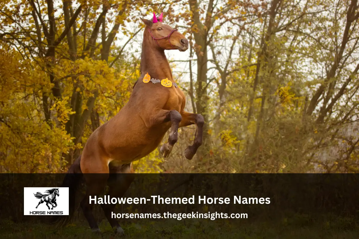 Halloween-Themed Horse Names