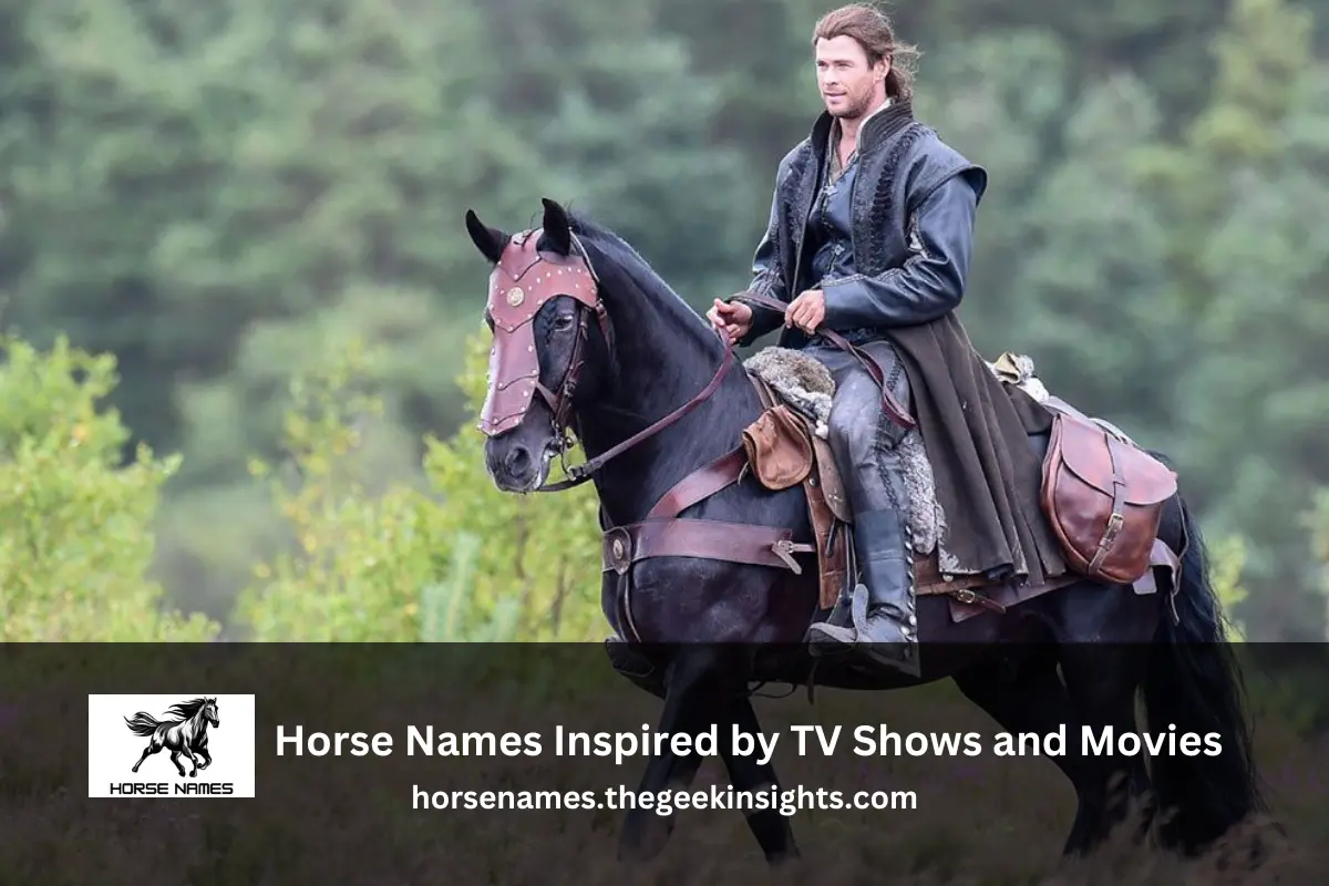 Horse Names Inspired by TV Shows and Movies