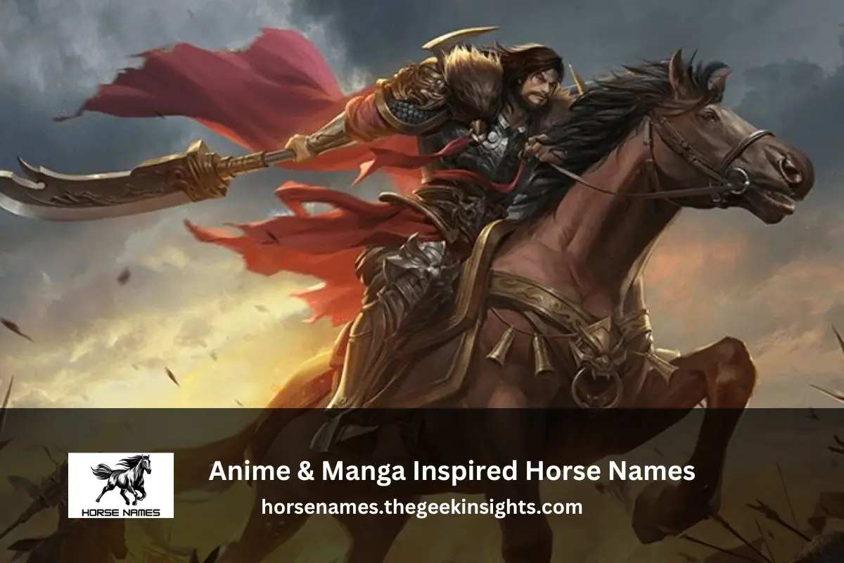 Anime & Manga Inspired Horse Names
