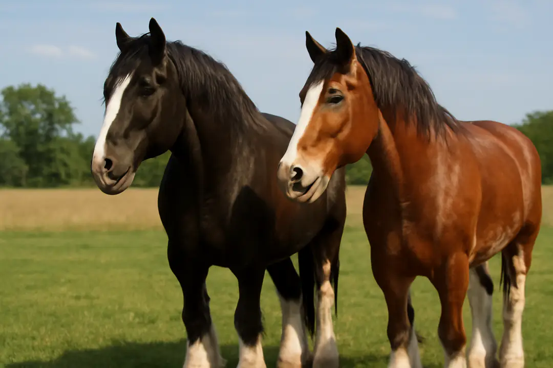 shire horse vs clydesdale