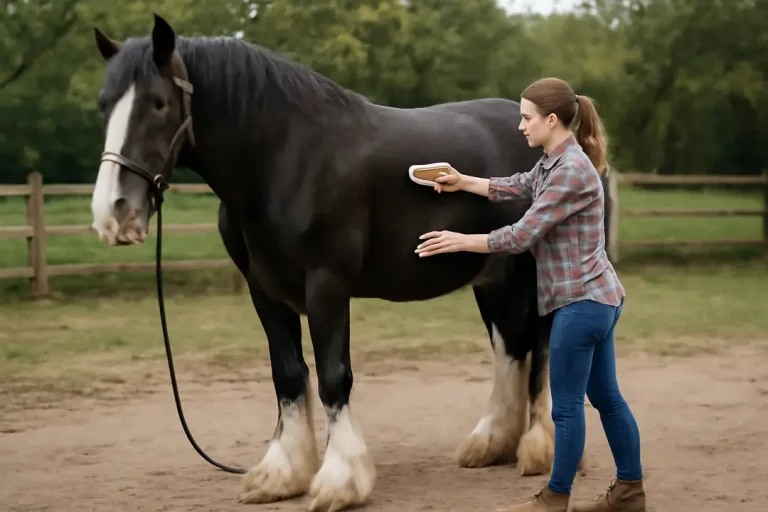 shire horse grooming guide