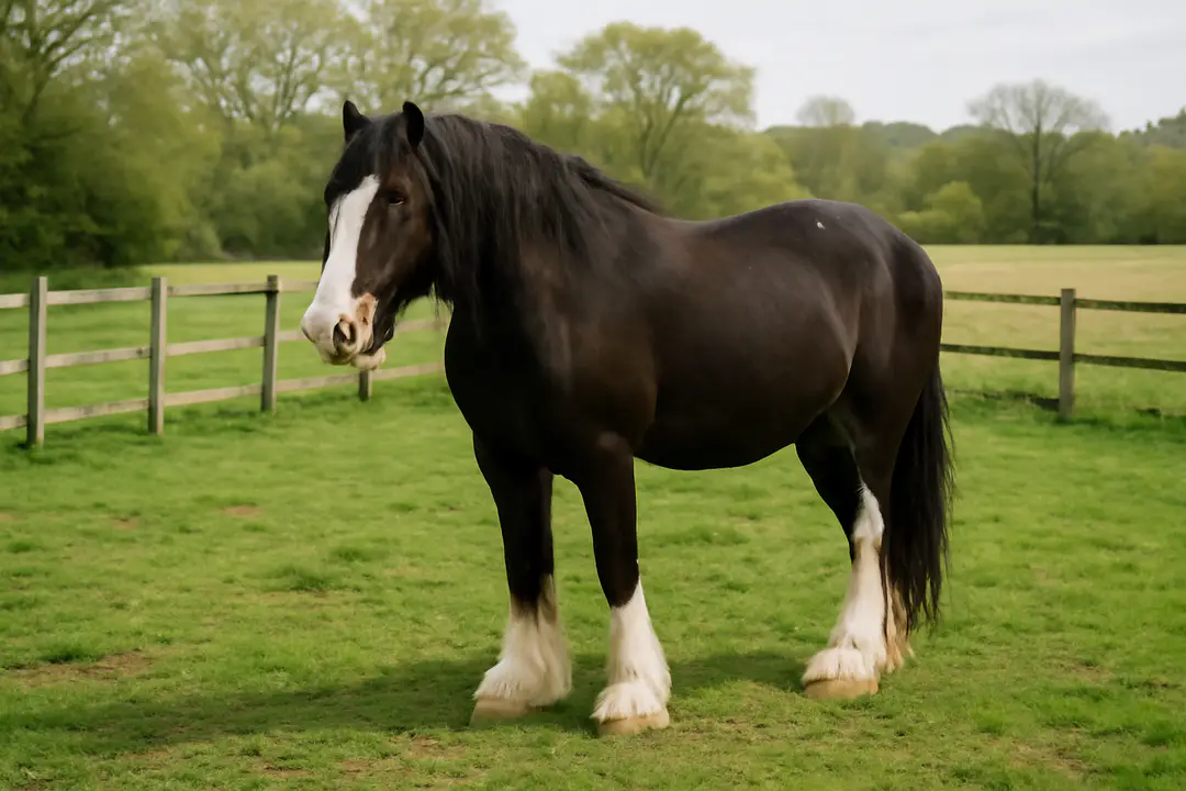 how much space does a shire horse need