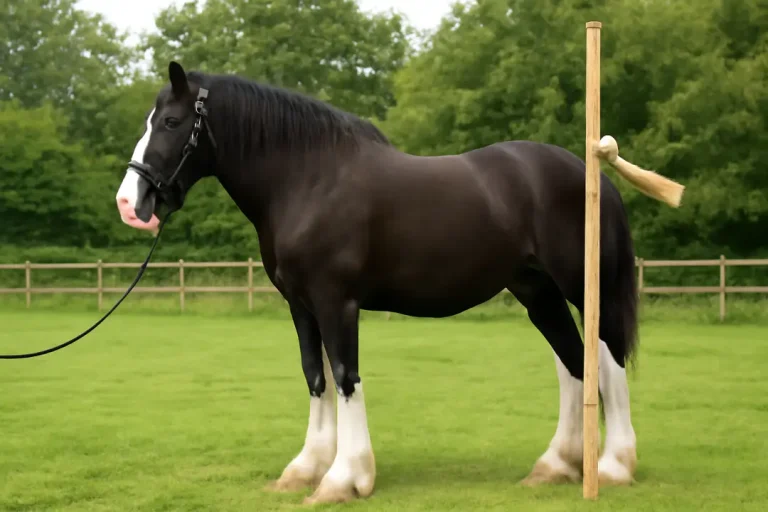 average shire horse height