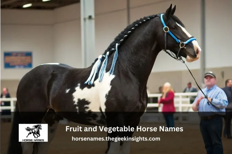Fruit and Vegetable Horse Names