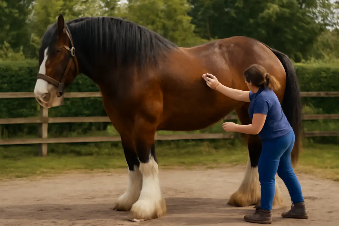 maintaining a shire horse