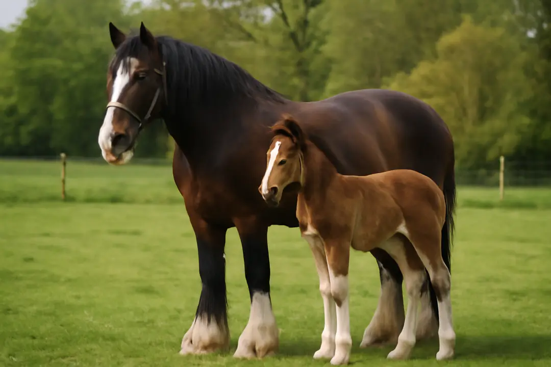 best age to breed shire horses