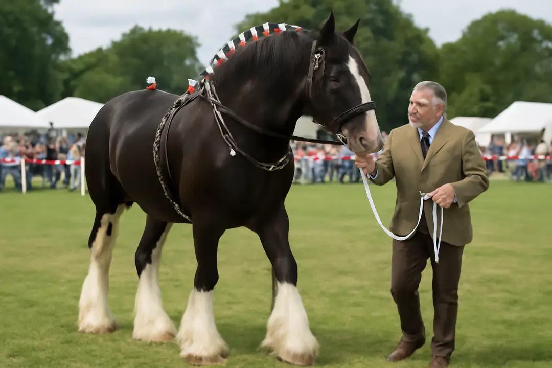shire horse shows
