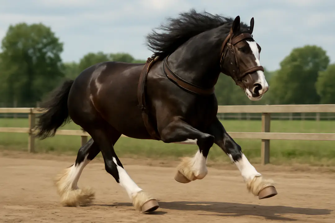 fastest shire horse ever