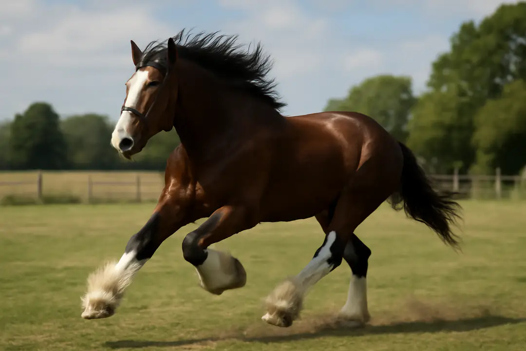 fastest shire horse ever